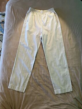 Women’s Light Blue Elastic Waist Casual Pants